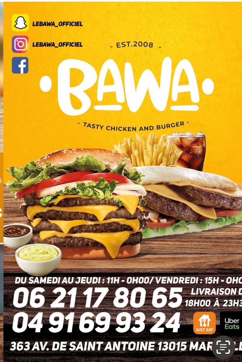 Menu Le Bawa Marseille-8